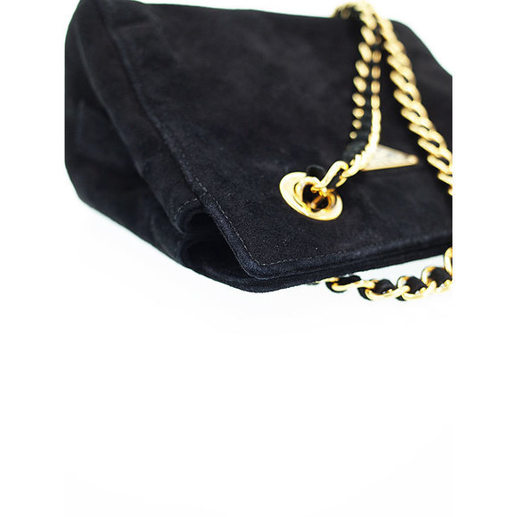 Prada Diagram Leather Bag Chain Shoulder Bag Black - Picture 9 of 9